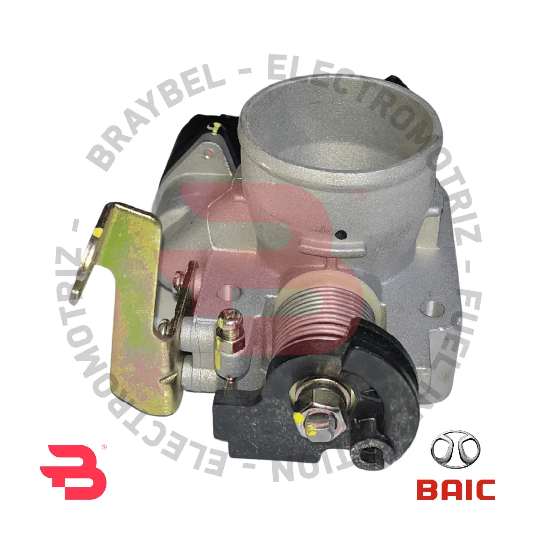 Detalle cuerpo de acelerador BAIC