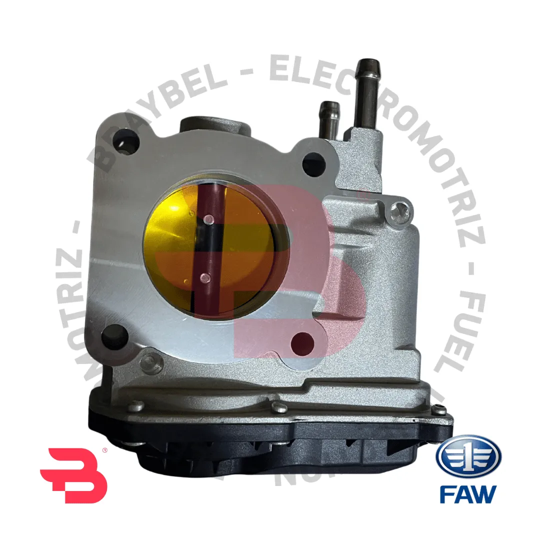 Detalle cuerpo de acelerador FAW V70
