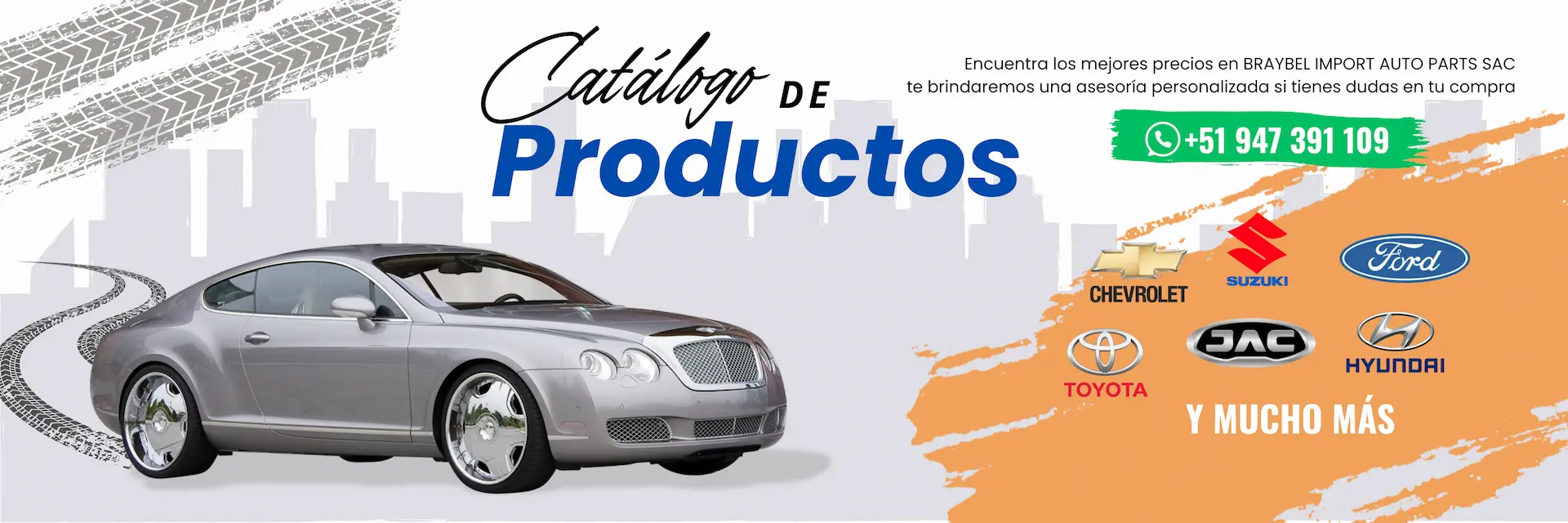 Repuestos en todas las marcas | Braybel Import